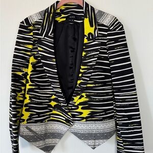 Suno 100% Silk Blazer | Eye-Catching Print | Size M